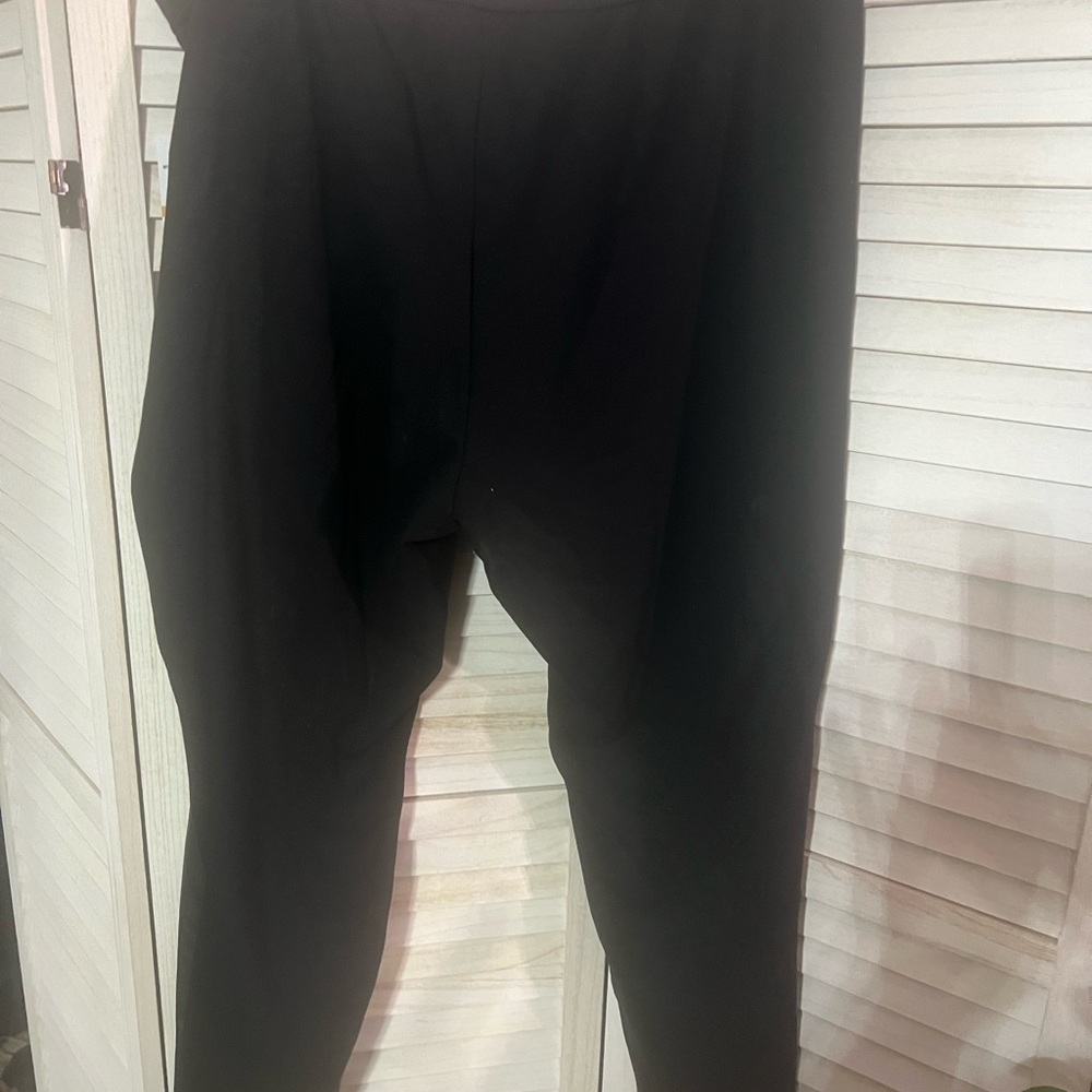 Michael Kors Black Faux leather legging